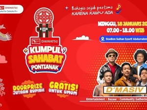 Catat Tanggalnya! Daihatsu Kumpul Sahabat 2026 Akan Meriahkan Pontianak