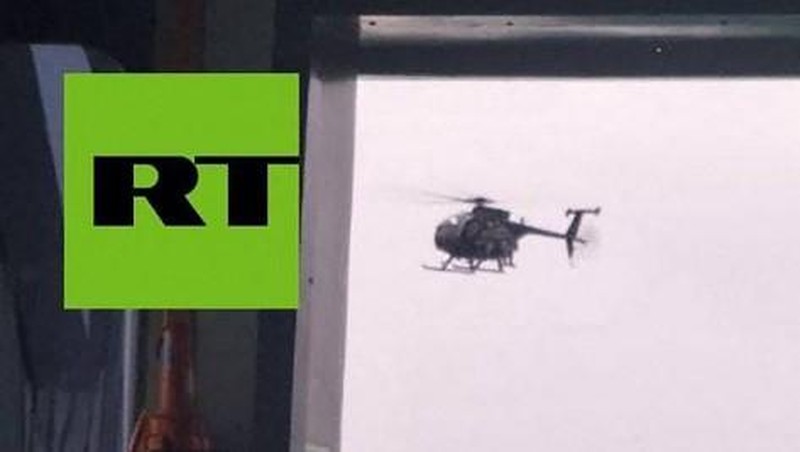 Amerika Serikat menyita sebuah kapal tanker minyak yang dikaitkan dengan Rusia di Samudra Atlantik Utara pada Rabu (7/1/2026) waktu setempat. (AFP/HANDOUT)