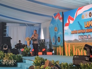 Dukung Program Swasembada, Polri Gelar Panen Jagung Serentak di 36 Wilayah