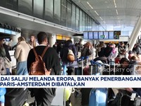 Video: Badai Salju Lumpuhkan Eropa, Penerbangan Paris-Amsterdam Batal