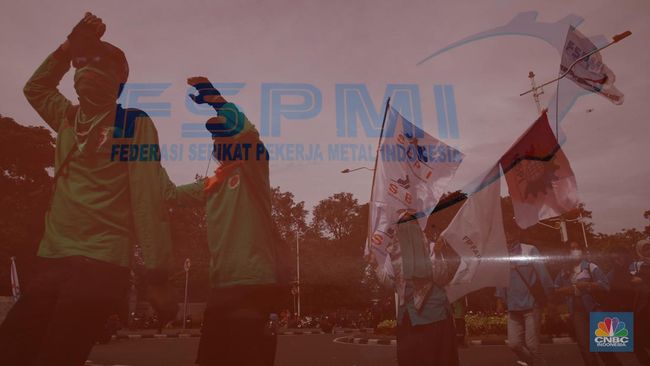 Penampakan Buruh Demo di Jantung Jakarta, Teriak Tuntut Ini!