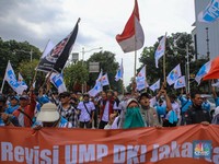 Penampakan Buruh Demo di Jantung Jakarta, Teriak Tuntut Ini!