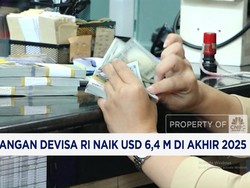 Video: Cadangan Devisa RI Naik USD 6,4 Miliar di Akhir 2025