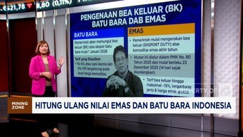 Video: Hitung Ulang Nilai Emas dan Batu Bara Indonesia