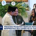 Video: Prabowo Berikan Penghargaan Atlet SEA Games ke-33 Thailand