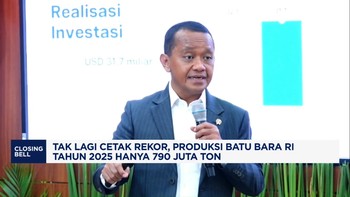 Video: Performa Turun, Produksi Batu Bara RI 2025 Hanya 790 Juta Ton