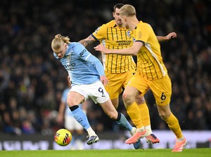 Man City Vs Brighton Berakhir Imbang 1-1