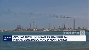 Video: Gedung Putih Umumkan AS Akan Kuasai Minyak Venezuela