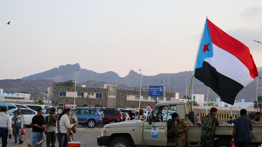 Ilustrasi bendera Yaman. (REUTERS/Fawaz Salman)