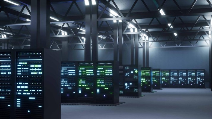 Ilustrasi Data Center. (Dok. Freepik)
