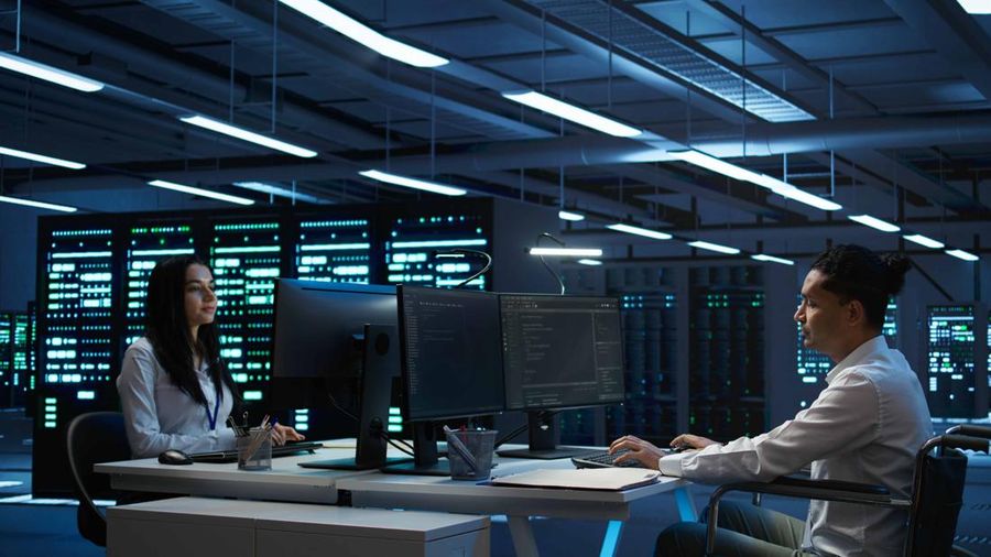 Ilustrasi Data Center. (Dok. Freepik)