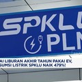Video: Liburan Akhir Tahun Pakai EV, Konsumsi Listrik SPKLU Naik 479%