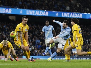 Klasemen Liga Inggris: City Gagal Dekati Arsenal, MU & Chelsea Turun