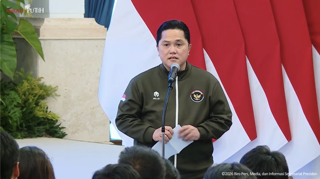 Prabowo Rapat Bareng Erick Thohir, Bahas Akademi Olahraga Nasional