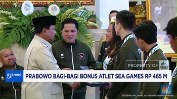 Video: Prabowo Bagi-Bagi Bonus Atlet Sea Games Rp 465 M