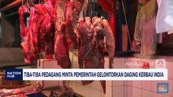 Video: Pedagang Minta Pemerintah Gelontorkan Daging Kerbau India