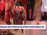 Video: Pedagang Minta Pemerintah Gelontorkan Daging Kerbau India