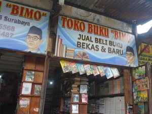 Penjual Buku di Surabaya Sepi Pembeli Sejak Kurikulum 2013 Diterapkan