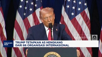 Video: Trump Tetapkan AS Hengkang dari 66 Organisasi Internasional