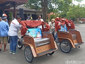 200 Becak Listrik dari Prabowo Segera Dibagikan di Tulungagung, Tapi...