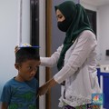 Gubernur DKI Jakarta, Pramono Anung saat meninjau pelayanan kesehatan di Puskesmas Kebayoran Lama, Jakarta, Jumat (9/1/2026). (CNBC Indonesia/Faisal Rahman)