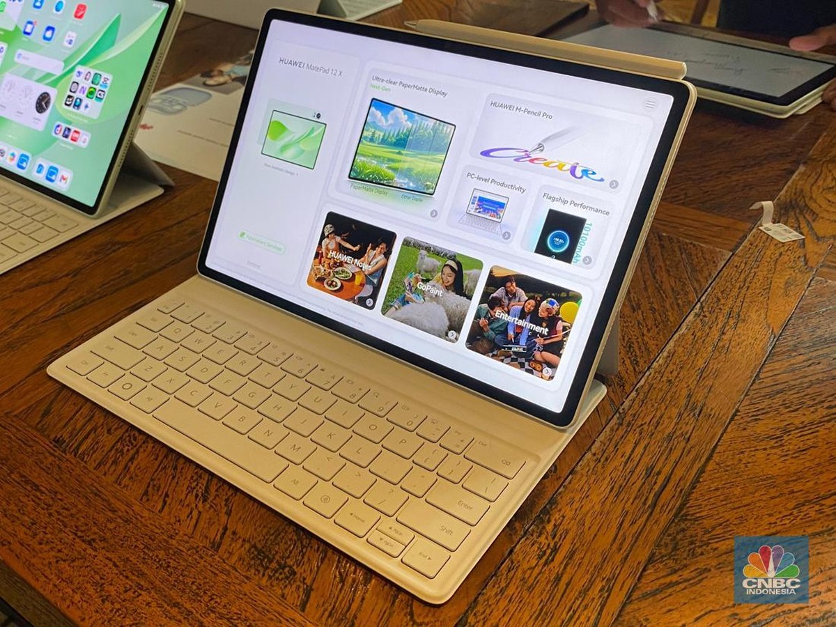 Huawei Rilis Tablet Matepad 12 X dan TWS FreeClip 2, Solusi Untuk Mobilitas Tinggi