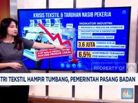 Video: Industri Tekstil Hampir Tumbang, Pemerintah Pasang Badan
