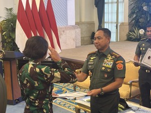 Atlet Taekwondo Alfi Kusuma Juga Dapat Kenaikan Pangkat Jadi Lettu TNI