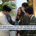 Video: Prabowo Beri Bonus Atlet SEA Games Rp 465 Miliar