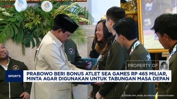 Video: Prabowo Beri Bonus Atlet SEA Games Rp 465 Miliar
