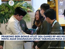 Video: Prabowo Beri Bonus Atlet SEA Games Rp 465 Miliar