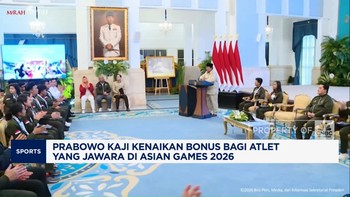 Video: Prabowo Kaji Kenaikan Bonus bagi Para Atlet Asian Games 2026