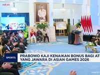 Video: Prabowo Kaji Kenaikan Bonus bagi Para Atlet Asian Games 2026