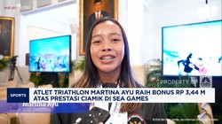 Video: Prabowo Takjub Prestasi Triathlon Martina Ayu di SEA Games