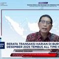 Video: Rerata Transaksi Harian Bursa Saham Desember 2025 All Time High