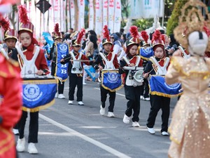 Meriah! 32 Tim Drumband Ramaikan Kejurkab Banyuwangi 2026