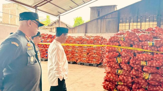 Amran Berang! 133,5 ton Bawang Bombay Berpenyakit Diselundupkan ke RI