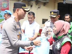Polrestro Tangerang Perkuat Keamanan Lewat Ojol Kamtibmas dan Jumat Curhat