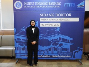 Lulusan S3 ITB Ciptakan Terobosan Global Teknologi Pemisahan CO2