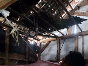 Angin Kencang Terjang 3 Kampung di Bogor, 10 Rumah Warga Rusak