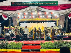 Kodam XXI/Radin Inten Gelar Pentas Seni Budaya, Perkuat Kedekatan TNI dan Warga
