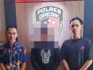 Diantar Ortu, 1 dari 5 DPO Gangster Pembacokan di Gresik Serahkan Diri