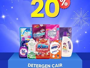 Banjir Diskon! Deterjen Cair Murah Meriah di Transmart Full Day Sale