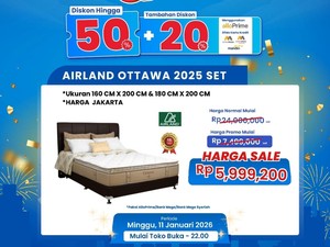 Cari Tempat Tidur Murah? Buruan ke Transmart Full Day Sale