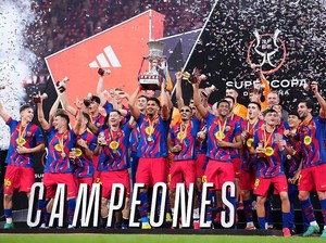 Barcelona Ukir Sejarah, Kalahkan Madrid di 3 Final Beruntun