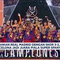 Video: Barcelona Juara Piala Super Spanyol Usai Kalahkan Real Madrid