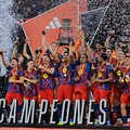 Momen Barcelona Juara PIala Super Spanyol Usai Libas Real Madrid