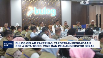 Video: Bulog Gelar Rakernas, Target CBP 4 Juta Ton di 2026