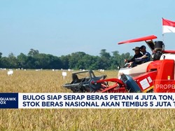 Video: Bulog Siap Serap 4 Juta Ton Beras, Stok Tembus 5 Juta