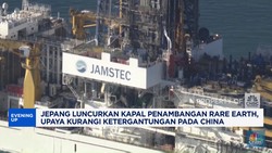Video: Jepang Luncurkan Kapal Penambangan Rare Earth